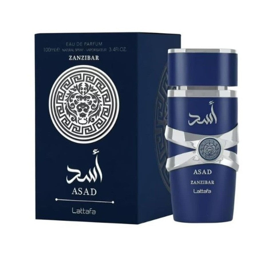 LattafaLattafa Asad Zanzibar Fresh Spicy Vanilla Coconut Eau De Parfum - 10mlvivadelux