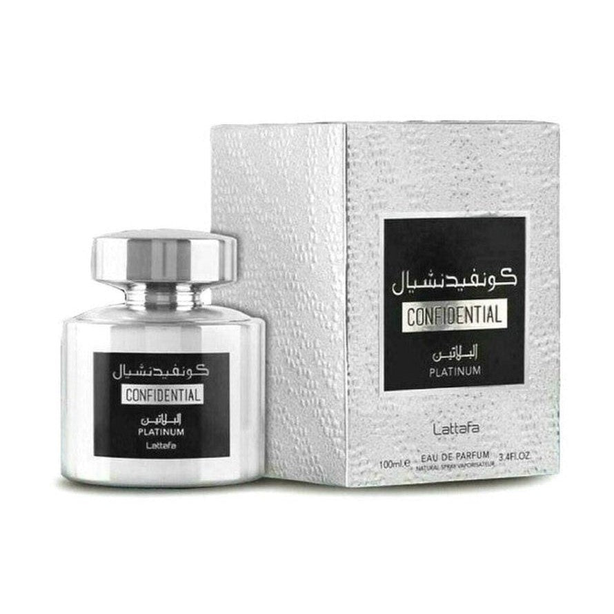 Lattafa Lattafa Confidential Platinum Eau de Parfum – 10 mlvivadelux